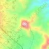 Gunung Halang topographic map, elevation, terrain