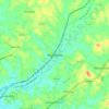 Veyangoda topographic map, elevation, terrain