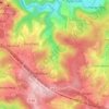 Hombachsmühle topographic map, elevation, terrain