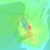 Budj Bim topographic map, elevation, terrain