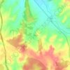 Humienta topographic map, elevation, terrain