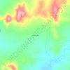 Binni Creek topographic map, elevation, terrain