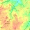 Mulbarton topographic map, elevation, terrain