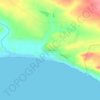 Oyster Bay topographic map, elevation, terrain