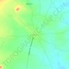 Kadathur topographic map, elevation, terrain