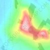 Spinans Hill topographic map, elevation, terrain