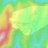 Male Mahadeswara Betta topographic map, elevation, terrain