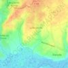 Hameau aux Roux topographic map, elevation, terrain