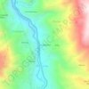 Secsepampa topographic map, elevation, terrain