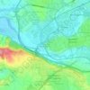 Señorío de Eulza / Eultza Jaurerria topographic map, elevation, terrain