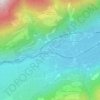 Castelbello topographic map, elevation, terrain