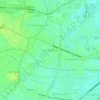 Kattupakkam topographic map, elevation, terrain