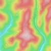 Runzelberg topographic map, elevation, terrain