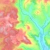 La Meynarde topographic map, elevation, terrain