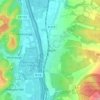 Besch topographic map, elevation, terrain