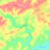 Glenrose topographic map, elevation, terrain