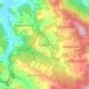 Voggenzell topographic map, elevation, terrain