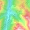 Vives topographic map, elevation, terrain