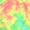 Meadowbrook topographic map, elevation, terrain