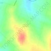 Martindale Kleinplase topographic map, elevation, terrain