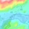 Laggan topographic map, elevation, terrain