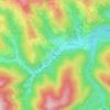 Grillenberg topographic map, elevation, terrain