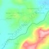 Bujuuta B topographic map, elevation, terrain
