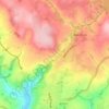 Coverack Bridges topographic map, elevation, terrain