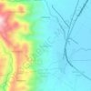 Calasga-an topographic map, elevation, terrain