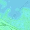 Coot Bay topographic map, elevation, terrain