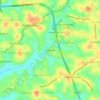 Mankada topographic map, elevation, terrain