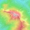 Säuling topographic map, elevation, terrain