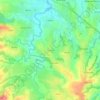 Castel topographic map, elevation, terrain