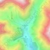 Soraypampa topographic map, elevation, terrain
