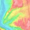 Trêve-Oray topographic map, elevation, terrain