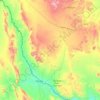 Presidio topographic map, elevation, terrain