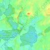 Schönwolde topographic map, elevation, terrain