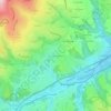 La Petite Catonnière topographic map, elevation, terrain
