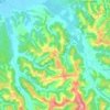 Marti topographic map, elevation, terrain