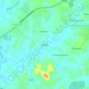 Bogoda topographic map, elevation, terrain