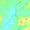 Ampinagar topographic map, elevation, terrain