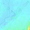 Ghazza topographic map, elevation, terrain