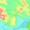 Mannadisala topographic map, elevation, terrain