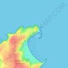 Le Port-Jacquet topographic map, elevation, terrain
