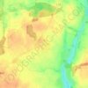 Remlin topographic map, elevation, terrain