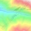 Khirganga topographic map, elevation, terrain