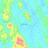 Baduraliya topographic map, elevation, terrain
