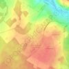 Pre du Loup topographic map, elevation, terrain