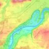 Heilig Kreuz topographic map, elevation, terrain