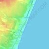 Bommayapalayam topographic map, elevation, terrain
